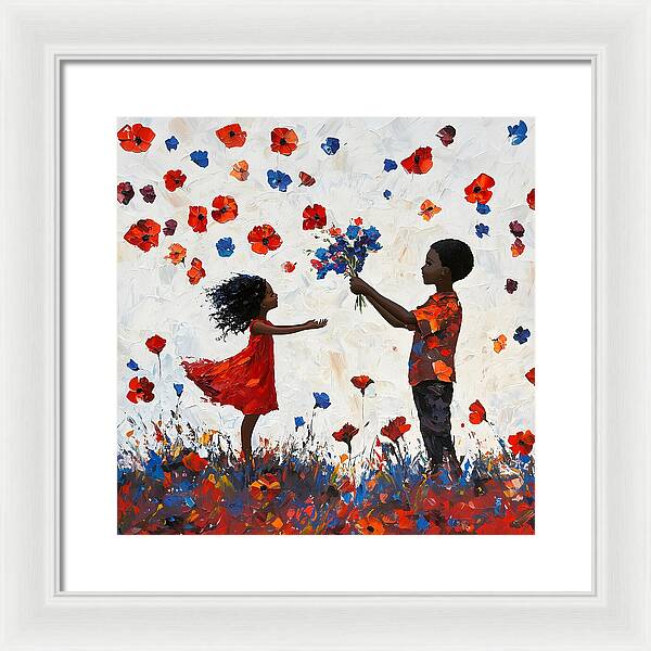 Colors of Kindness - Framed Print