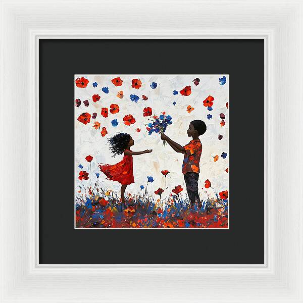 Colors of Kindness - Framed Print