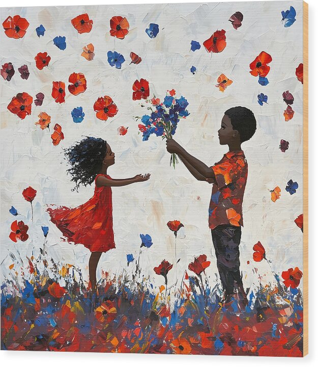 Colors of Kindness - Wood Print