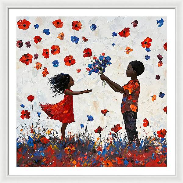 Colors of Kindness - Framed Print