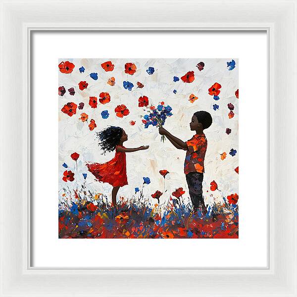 Colors of Kindness - Framed Print