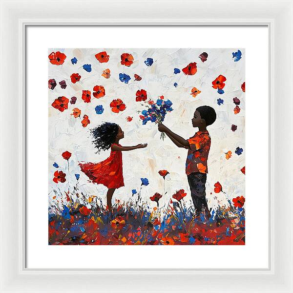 Colors of Kindness - Framed Print