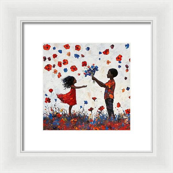 Colors of Kindness - Framed Print