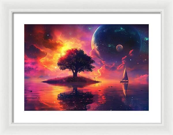 Cosmic Dawn - Framed Print