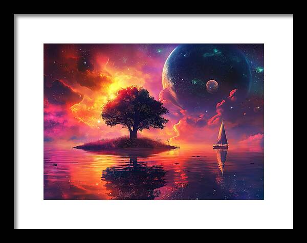 Cosmic Dawn - Framed Print