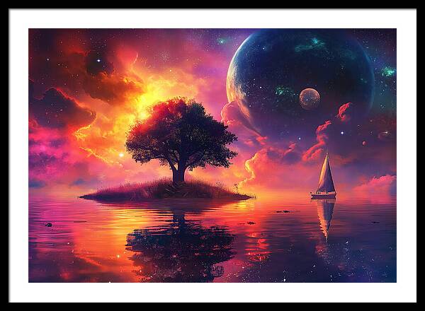 Cosmic Dawn - Framed Print