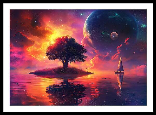 Cosmic Dawn - Framed Print