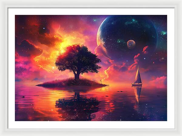 Cosmic Dawn - Framed Print