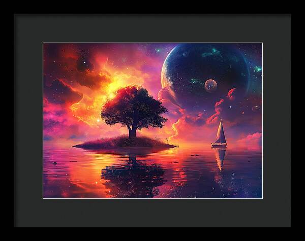 Cosmic Dawn - Framed Print