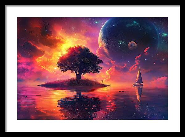 Cosmic Dawn - Framed Print