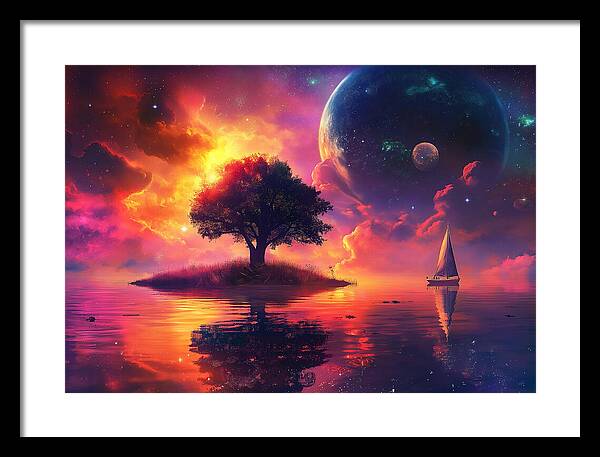 Cosmic Dawn - Framed Print