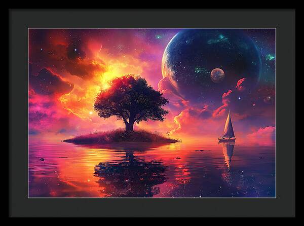 Cosmic Dawn - Framed Print