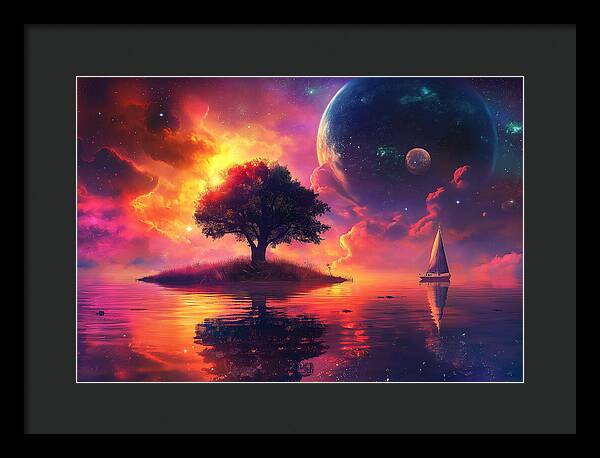 Cosmic Dawn - Framed Print