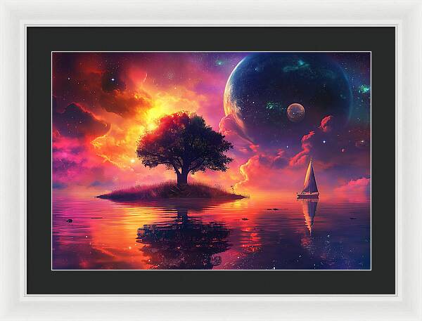 Cosmic Dawn - Framed Print