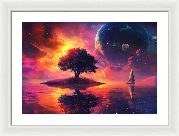 Cosmic Dawn - Framed Print