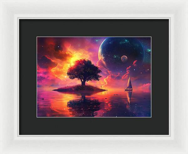 Cosmic Dawn - Framed Print