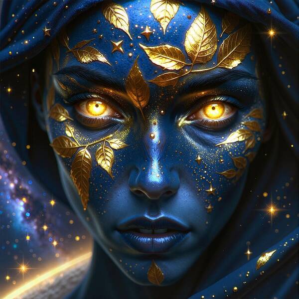 Cosmic Divinity - Art Print