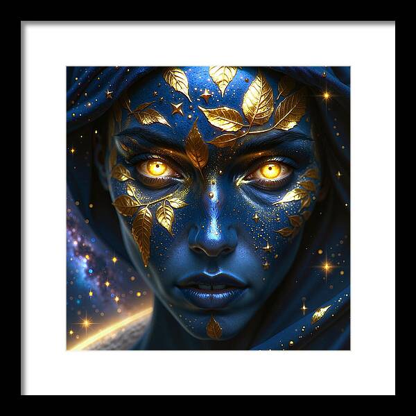 Cosmic Divinity - Framed Print