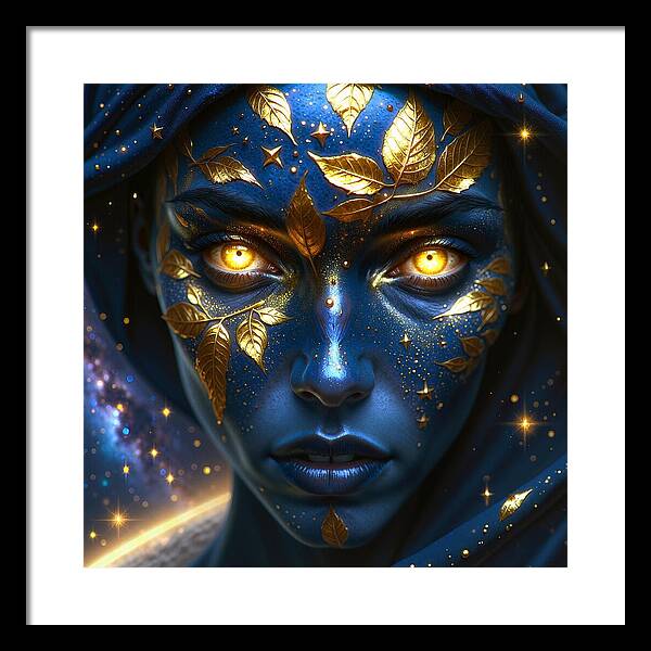 Cosmic Divinity - Framed Print
