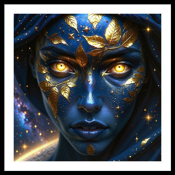 Cosmic Divinity - Framed Print