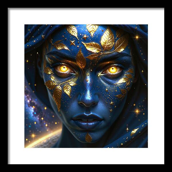 Cosmic Divinity - Framed Print