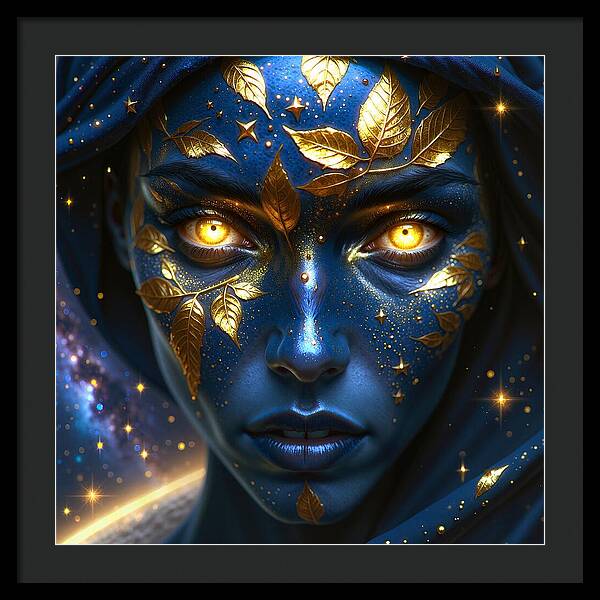 Cosmic Divinity - Framed Print