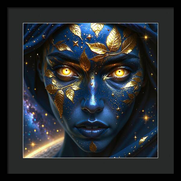 Cosmic Divinity - Framed Print