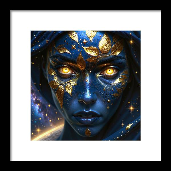 Cosmic Divinity - Framed Print
