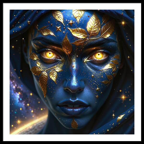 Cosmic Divinity - Framed Print