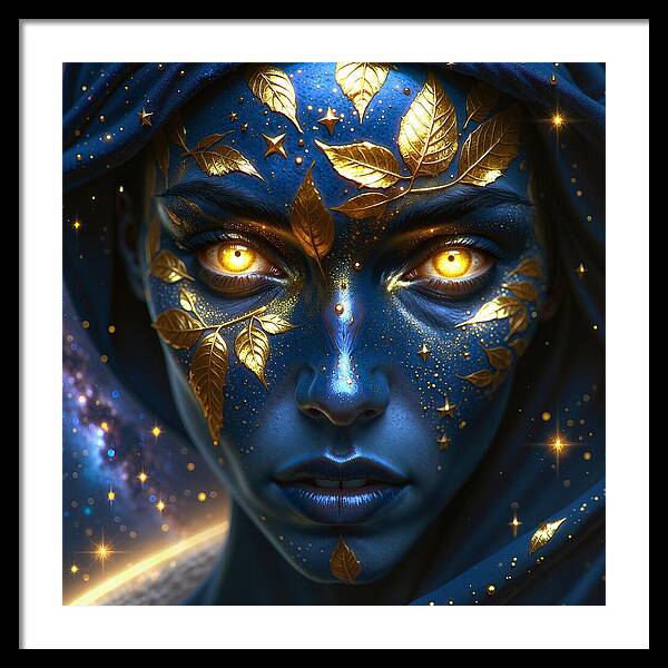 Cosmic Divinity - Framed Print