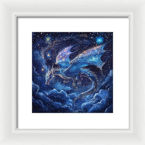Cosmic Dragon - Framed Print