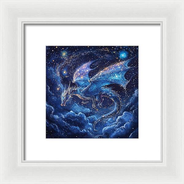 Cosmic Dragon - Framed Print