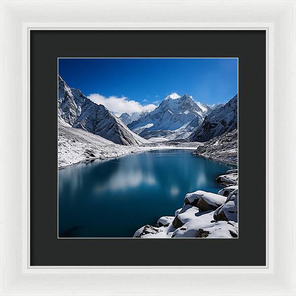 Crystal Lake Majesty - Framed Print