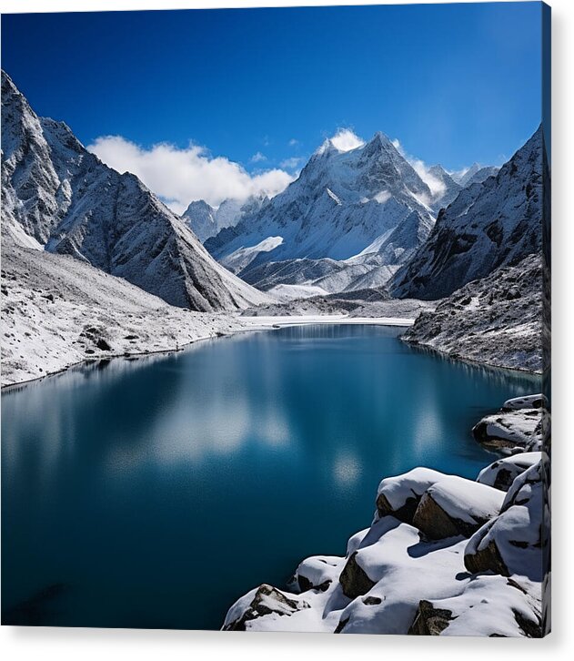 Crystal Lake Majesty - Acrylic Print