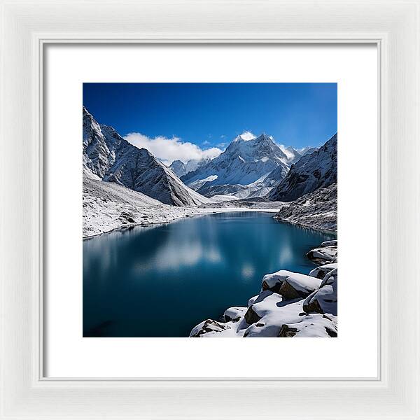 Crystal Lake Majesty - Framed Print