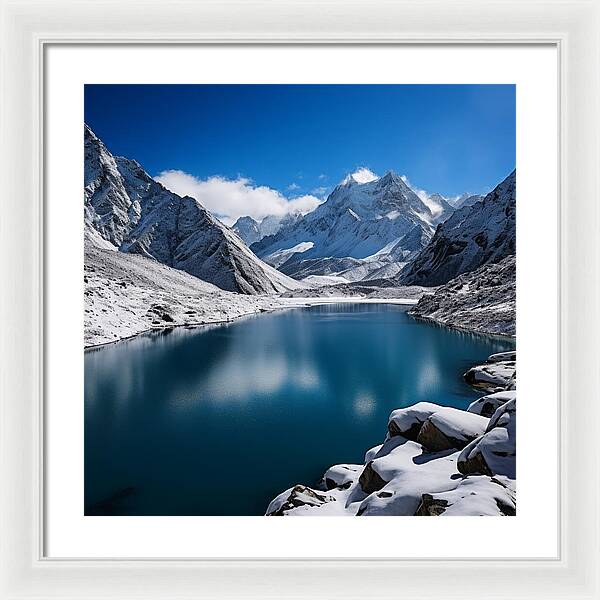 Crystal Lake Majesty - Framed Print