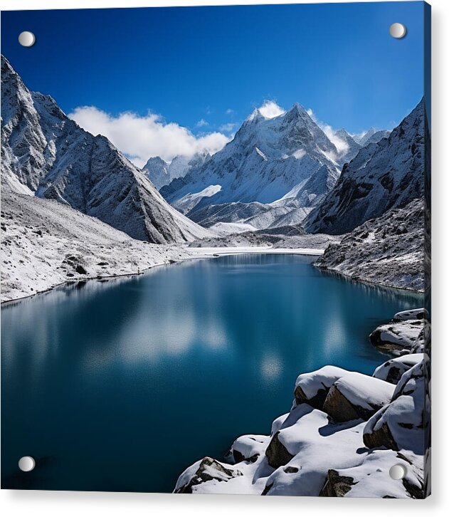 Crystal Lake Majesty - Acrylic Print