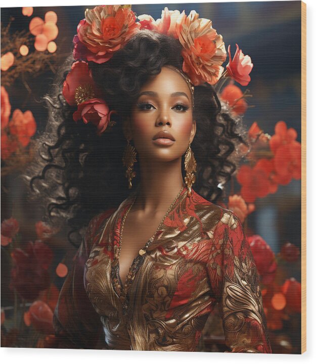 Cultural Radiance - Wood Print