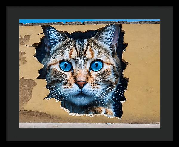 Curiosity Unleashed - Framed Print