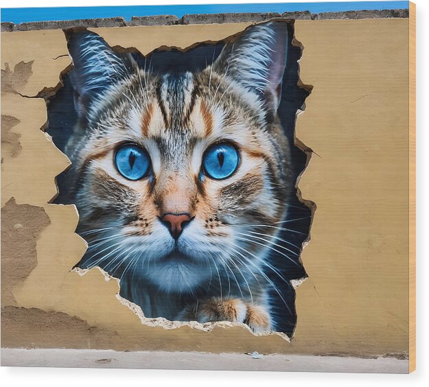 Curiosity Unleashed - Wood Print