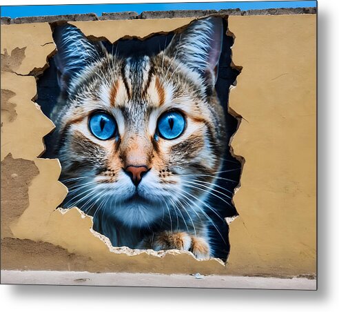 Curiosity Unleashed - Metal Print