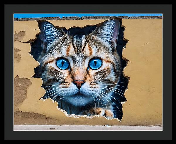 Curiosity Unleashed - Framed Print