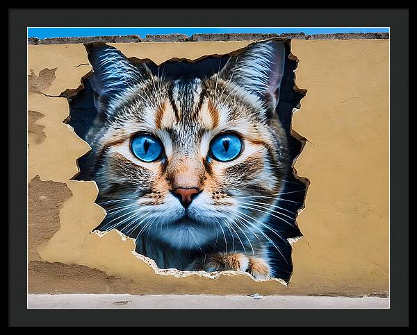 Curiosity Unleashed - Framed Print