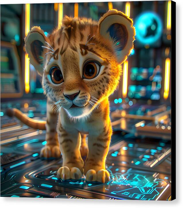 Cyber Cub - Canvas Print