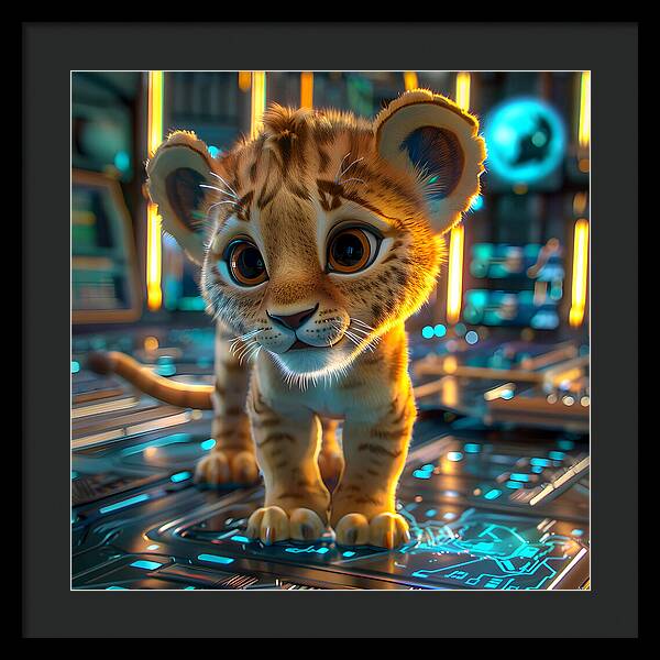 Cyber Cub - Framed Print