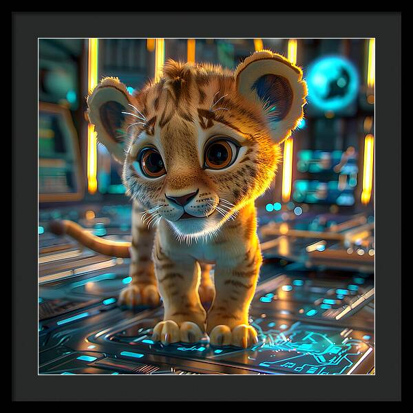 Cyber Cub - Framed Print