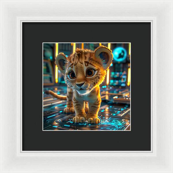 Cyber Cub - Framed Print