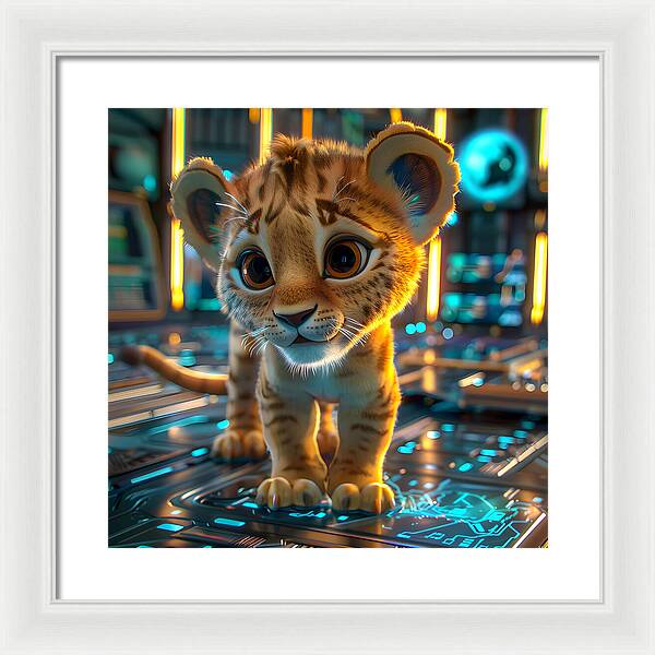 Cyber Cub - Framed Print