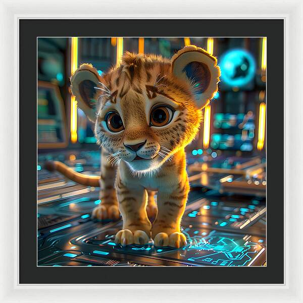 Cyber Cub - Framed Print
