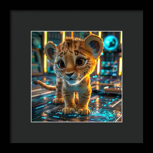 Cyber Cub - Framed Print